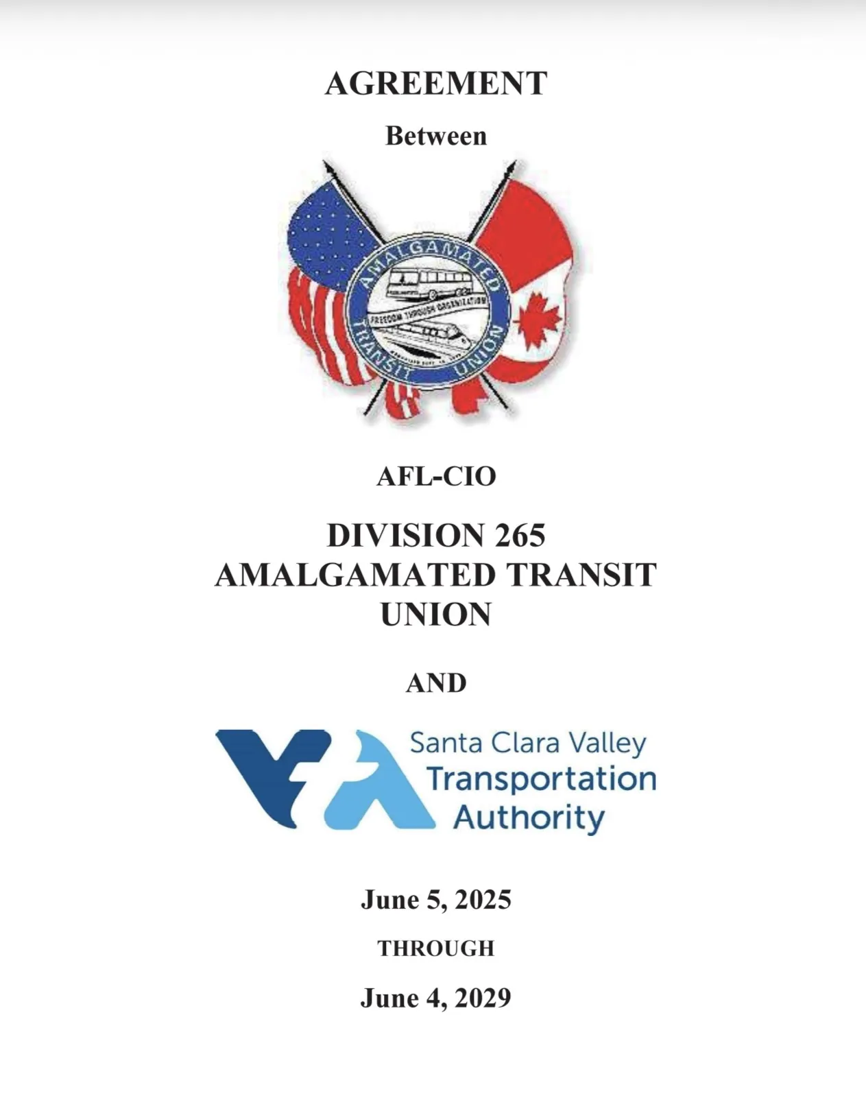 ATU 265 CONTRACT 2025-2029